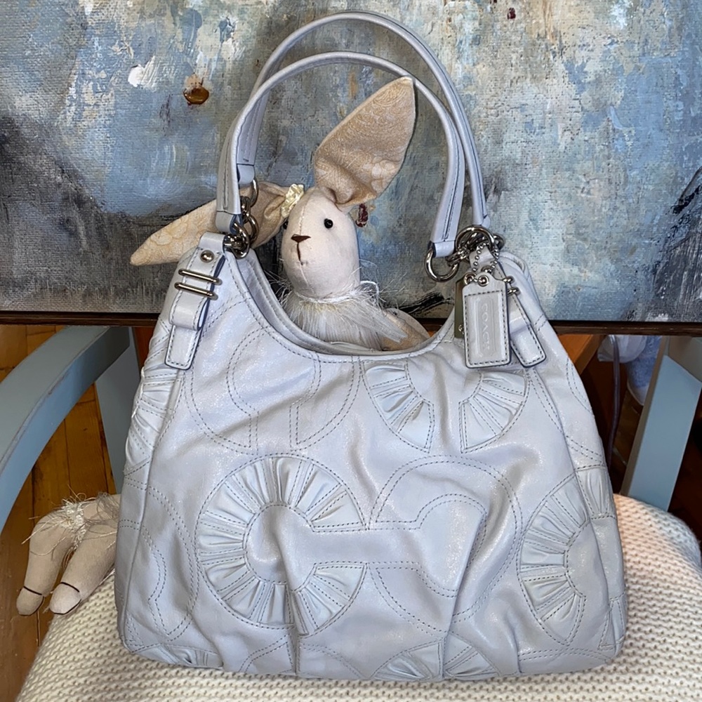 COACH Optical Art Maggie Shoulder Bag